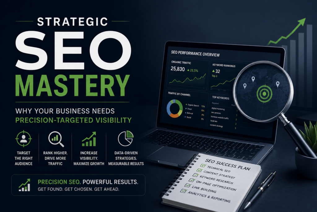Strategic SEO Mastery: Why Your Business Needs Precision-Targeted Visibility